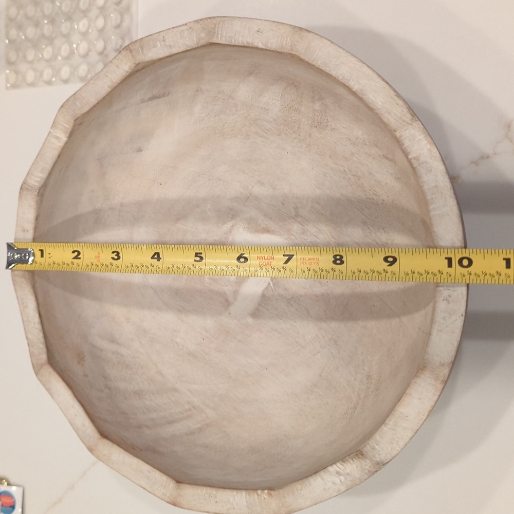 Rustic Wooden Bowl - Picture 3 of 8